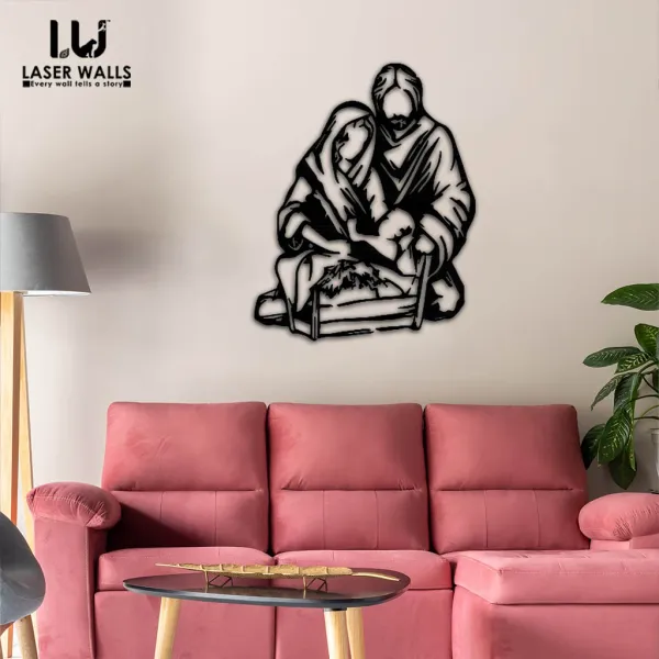 Christmas_Story_Mary_Joseph_Baby_Birthday_Gift_For_Him_Metal_Wall_Artwall_Decor_Metal_Wall_Art_Metal_Sign_Metal_Art_Housewarming_Gift