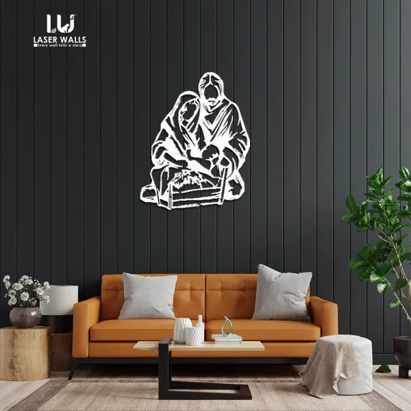 Christmas_Story_Mary_Joseph_Baby_Birthday_Gift_For_Him_Metal_Wall_Artwall_Decor_Metal_Wall_Art_Metal_Sign_Metal_Art_Housewarming_Gift