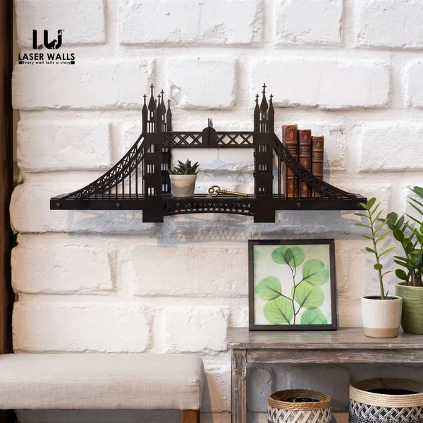 London_Metal_Bridge_Shelf_Tower_Bridge_Metal_Wall_Decor_Metal_Art_Home_Gifts_Metal_Bridge_Shelf_Home_Decor_Wall_Art_Gifts_For_Him_Wall_Sign