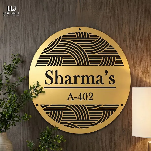 Gold_Finish_Modern_Geometric_Round_Name_Plate