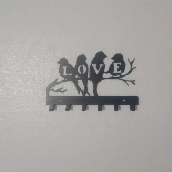 Metal_Decorative_Bird_Motif_Wall_Mounted_Key_Holder