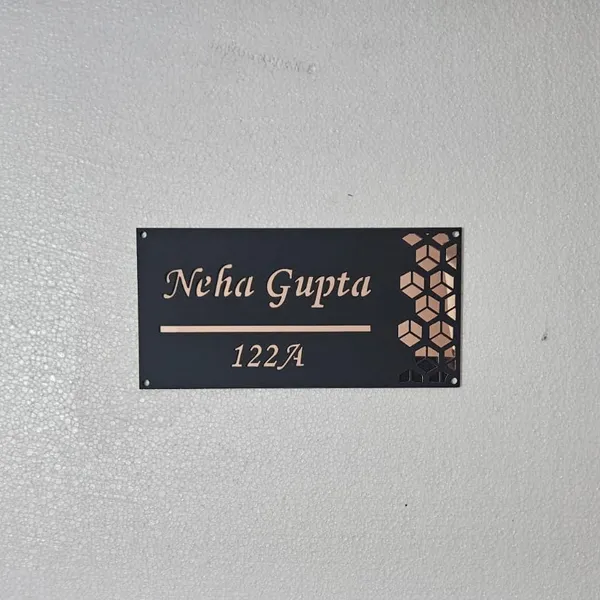 Black_Decorative_Personalized_Name_Plate