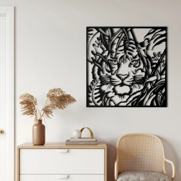 Bengal_Tiger_Metal_Art_From_Laserwall_Tiger_Wild_Animal_Metal_Wall_Art_Home_Decor_Gift_Wall_Sculpture_Metal_Art_Decoration_Wall_Decor