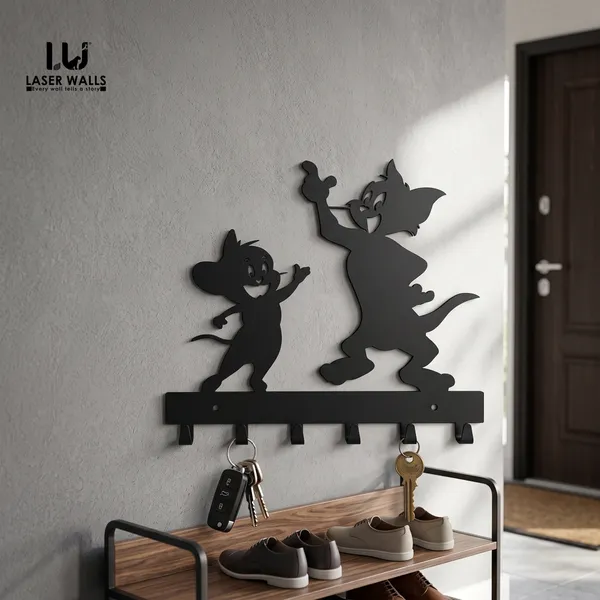 Cartoon_Character_Wall_Mounted_Key_Holder