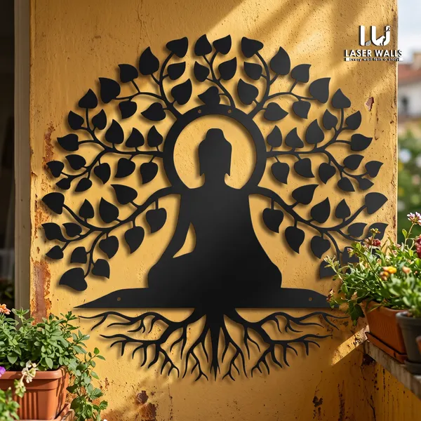 Buddha_Tree_Metal_Wall_Art_Metal_Art_Gift_Liviing_Room_Decor_Buddha_Metal_Art_Foray