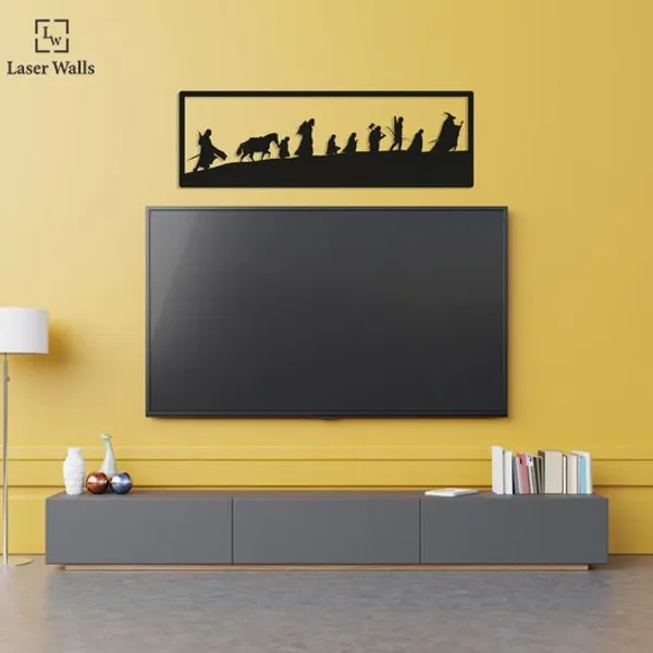 The_Lord_Of_The_Rings_Fellowship_Of_The_Ring_Metal_Wall_Art_Lord_Of_The_Rings_Gifts_Gift_Christine_Art_Laserwall