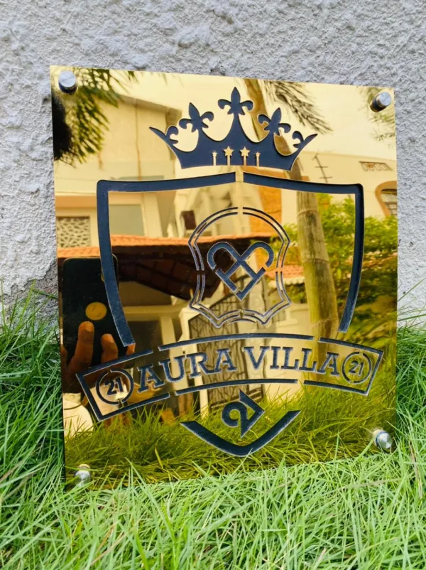 Gold_Plated_Name_Board_For_Your_Home_Office_Farmhouse_Farm_House