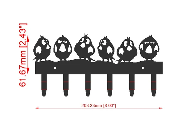 Metal_Owl_Design_Wall_Mounted_Key_Holder