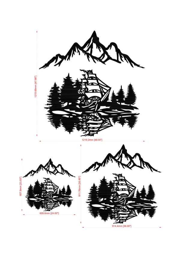 Mountain_Metal_Wall_Hanging_Reflection_Art_Metal_Wall_Art_Mountain_Gift_Living_Room_Decor_Landscapes_Laserwall