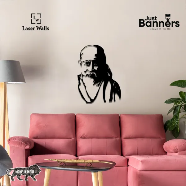 Saibaba_Metal_Wall_Art_Saibaba_God_Metal_Art_Laser_Cut_Metal_Wall_Art_Religious_Metal_Art_Elevation_Matal_Art