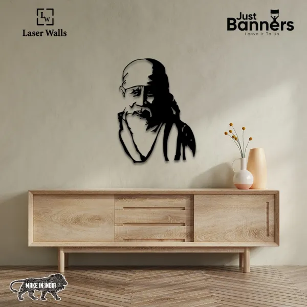 Saibaba_Metal_Wall_Art_Saibaba_God_Metal_Art_Laser_Cut_Metal_Wall_Art_Religious_Metal_Art_Elevation_Matal_Art