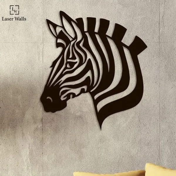 Zebra_Head_Metal_Art_From_Laserwall_Metal_Wall_Art_Zebra_Head_Animal_Wall_Art_Home_Decor_Living_Room_Safari_Wall_Hanging_Farmhouse_Decor