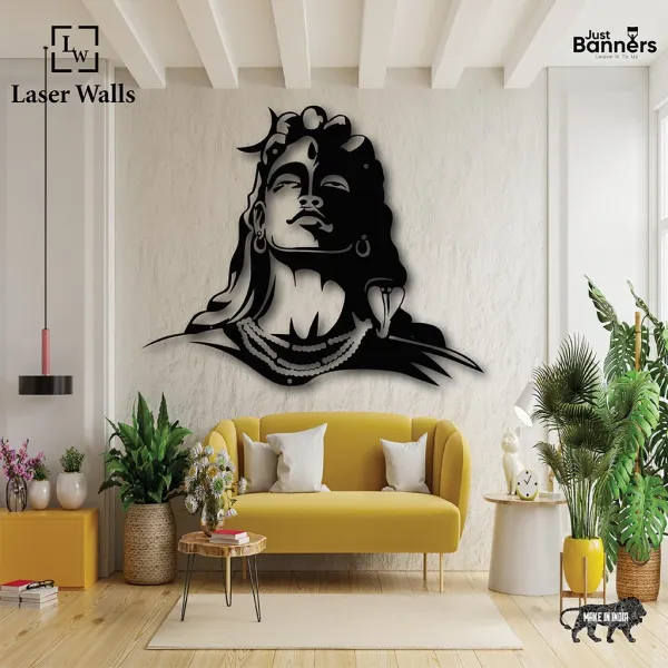 Lord_Shiva_Metal_Art_From_Laserwall_Home_Decor_Metal_Wall_Art_Craft_Metalwork_Metal_Wall_Hangings_Indian_Handicrafts_Adiyogi_Metal_Art