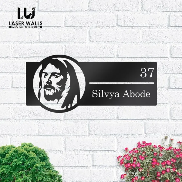 Hanging_Name_Plate_Jesus_Face_Name_Plate_Christain_Name_Board_Name_Board_For_Your_House_Custom_Door_Plate_Custom_Laser_Cut_Name_Logo_Designs