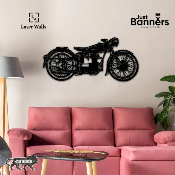 Royal_Enfield_Bike_Bike_Metal_Art_From_Laserwall