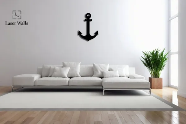 Anchor_Metal_Art_From_Laserwall_18_X15_Inch_Black