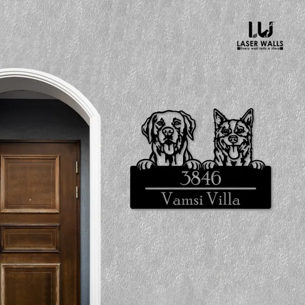 German_Shepherd_Dog_Farm_House_House_Name_Plate_Customised_Plate_Steel_Name_Plate_Lasercut_Name_Plate_Metal_Name_Plate_Office_Name_Plate