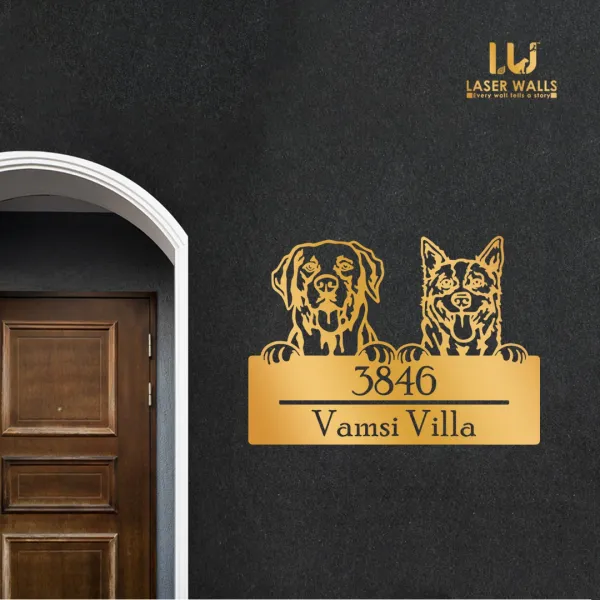 German_Shepherd_Dog_Farm_House_House_Name_Plate_Customised_Plate_Steel_Name_Plate_Lasercut_Name_Plate_Metal_Name_Plate_Office_Name_Plate