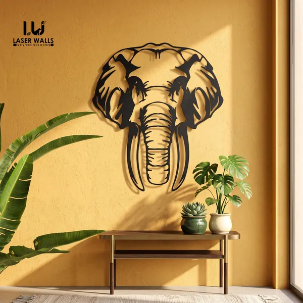 African_Elephant_Metal_Wall_Art_Gift_Metal_Art_Wall_Decor_Elephant_Art_Foray