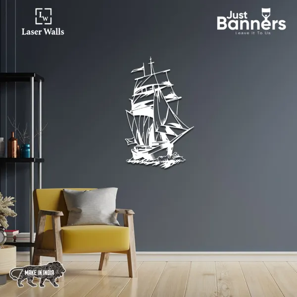 Ship_Metal_Wall_Art_Boat_Metal_Wall_Art_Laserwall