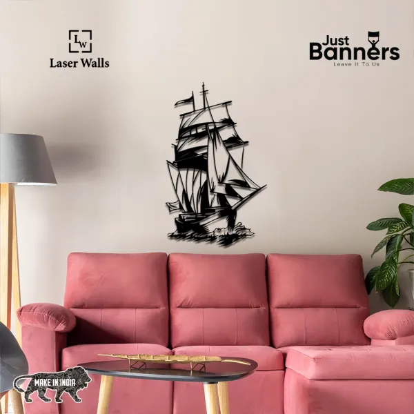 Ship_Metal_Wall_Art_Boat_Metal_Wall_Art_Laserwall