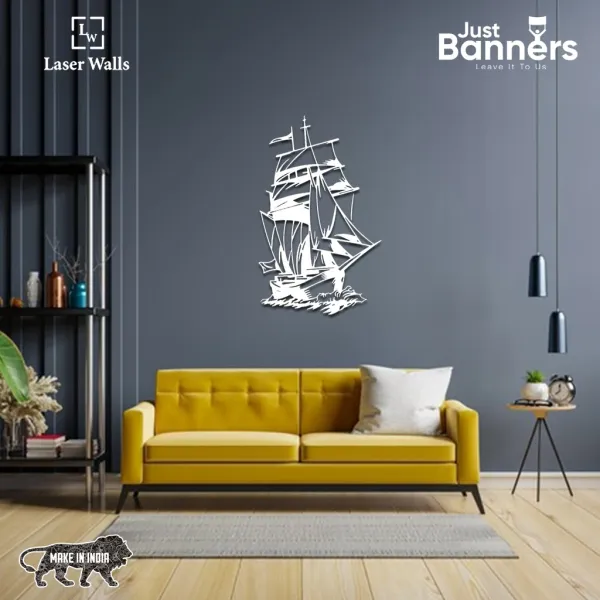 Ship_Metal_Wall_Art_Boat_Metal_Wall_Art_Laserwall