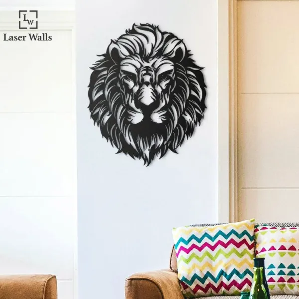 Lion_Face_Metal_Art_From_Laserwall_Lion_Wall_Art_Wall_Hangings_Brave_Man_Cub_Metal_Wall_Sign_Office_Wall_Art_Housewarming_Gift_Animal_Leo