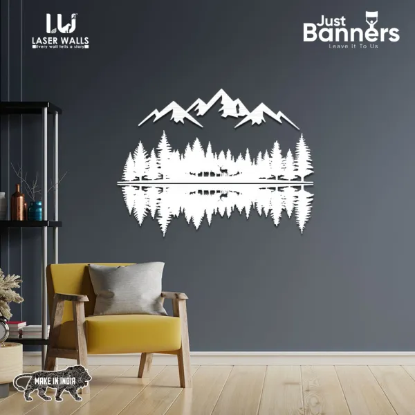 Mountain_And_Forest_Large_Metal_Wall_Art_Nature_And_Lake_Wall_Decor_Snowy_Hill_Wall_Hangings_Metal_Tree_Wall_Art_Nature_Lover_Gift_Laserwall