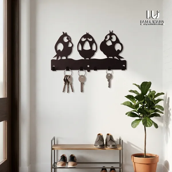 Angry_Bird_Key_Holder_Key_Organiser_Key_Holder_Laserwall_Metal_Wall_Art