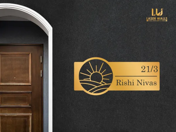 Sun_Name_Plate_Farm_House_House_Name_Plate_Number_Plate_Wooden_Name_Plate_Customised_Number_Plate_Steel_Name_Plate_Lasercut_Name_Plate
