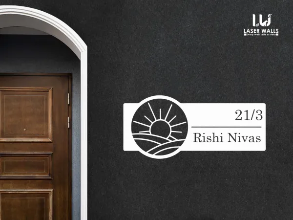 Sun_Name_Plate_Farm_House_House_Name_Plate_Number_Plate_Wooden_Name_Plate_Customised_Number_Plate_Steel_Name_Plate_Lasercut_Name_Plate