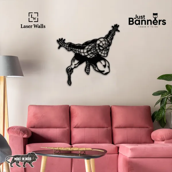 Spiderman_Metal_Wall_Art_Spiderman_Wall_Decor_Kids_Room_Decor