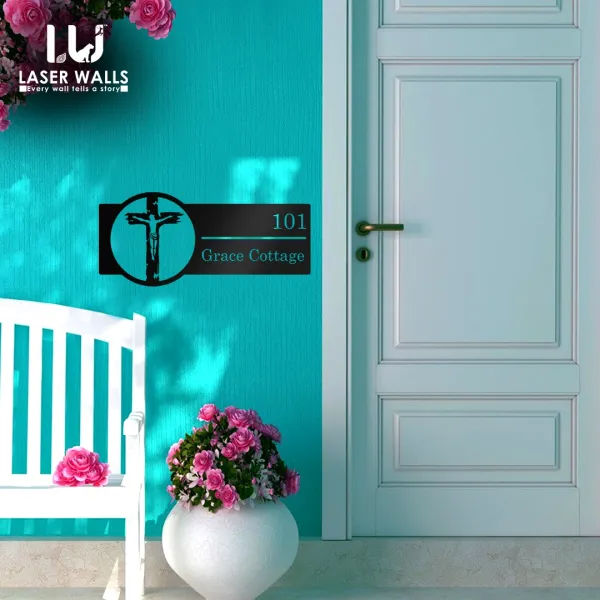 Hanging_Name_Plate_Metal_Name_Plate_For_Your_House_From_Laserwall_Laser_Cut_Name_Laserwall_Plate_Jesus_Cross_Name_Plate_Christian_Name_Plate