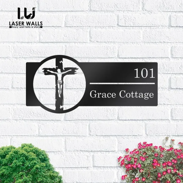 Hanging_Name_Plate_Metal_Name_Plate_For_Your_House_From_Laserwall_Laser_Cut_Name_Laserwall_Plate_Jesus_Cross_Name_Plate_Christian_Name_Plate