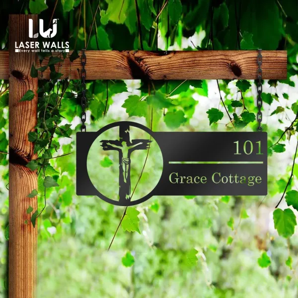 Hanging_Name_Plate_Metal_Name_Plate_For_Your_House_From_Laserwall_Laser_Cut_Name_Laserwall_Plate_Jesus_Cross_Name_Plate_Christian_Name_Plate