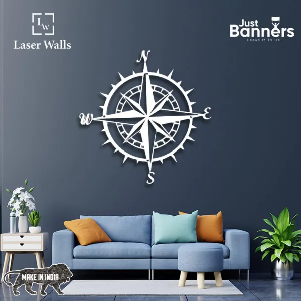 Compass_Metal_Art_From_Laserwall_North_Star_Compass_Rose_Shape_Beautiful_Metal_North_Star_Compass_Custom_Metal_Star_Compass_Unique_Gift_Idea