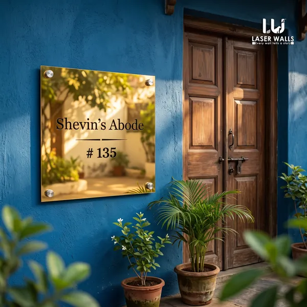 Gold_Plated_Name_Board_For_Your_Home_Office_Farmhouse_Farm_House