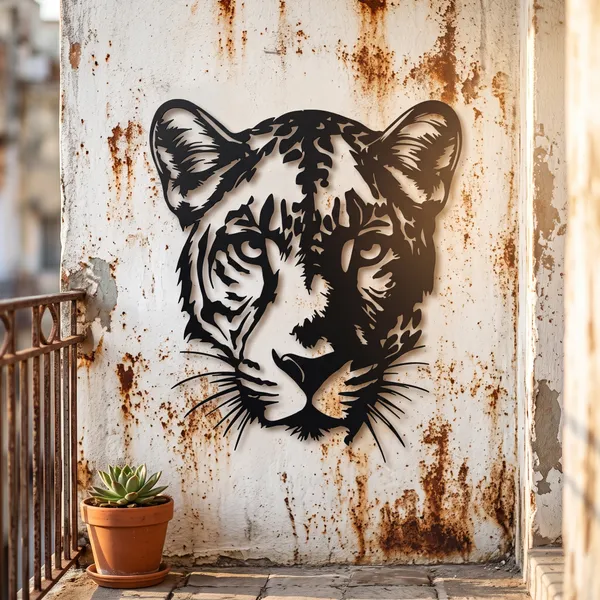 Lioness_Metal_Wall_Art_,_Laser_Cut_Line_Art_Lioness_Head_Sign,_Gift_,_Animal_home_decor_lasercut_