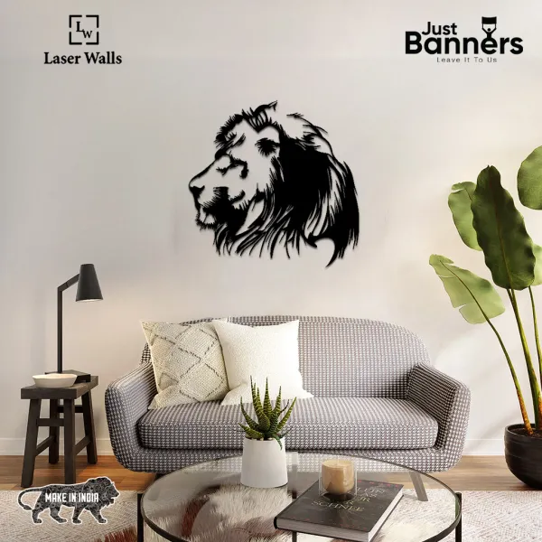 Lion_Face_Metal_Wall_Hanging_Laserwall_Metal_Art_Gift_Wildlife_2_Face_Lion
