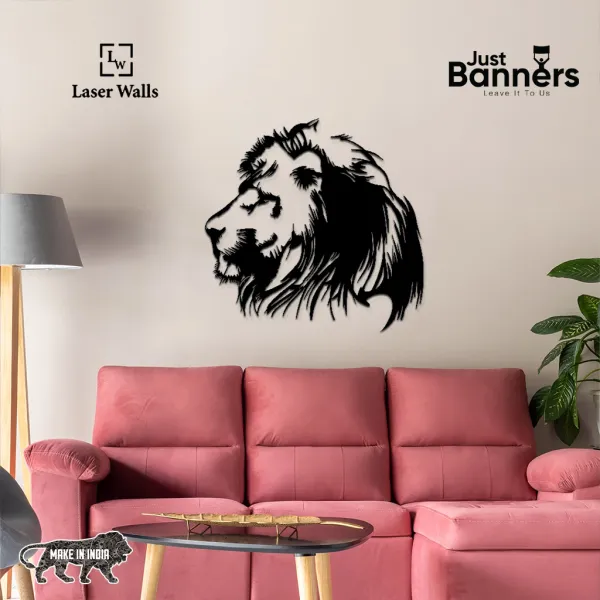 Lion_Face_Metal_Wall_Hanging_Laserwall_Metal_Art_Gift_Wildlife_2_Face_Lion