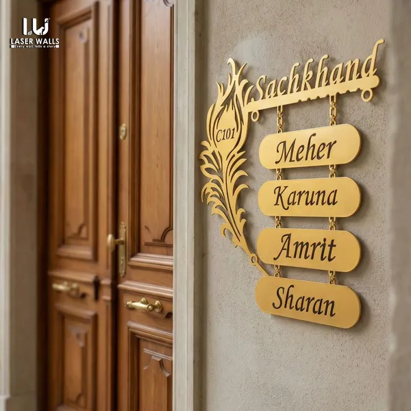 Farm_House_House_Name_Plate_Customised_Plate_Steel_Name_Plate_Lasercut_Name_Plate_Metal_Name_Plate_Office_Name_Plate