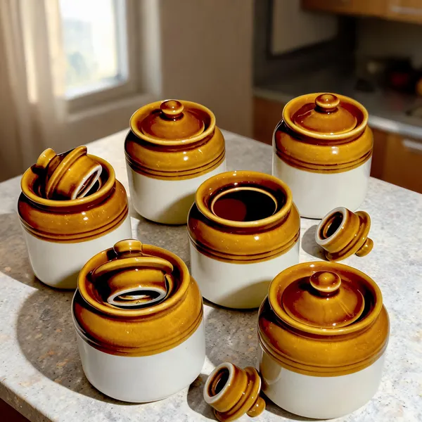 Brown_&_Off_White_Ceramic_Pickle_Jar_Set_(Pack_of_6_)
