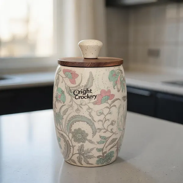 Multicolor_Ceramic_&_Wood_Food_Storage_Container_With_Lid