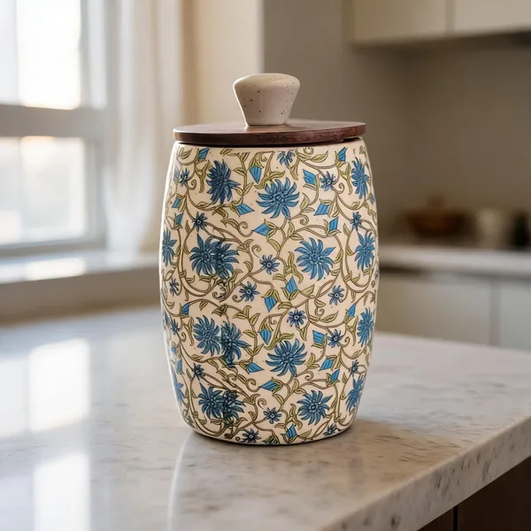 Multicolor_Ceramic_&_Wood_Food_Storage_Container_With_Lid