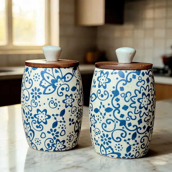 Light_Blue_Ceramic_&_Wood_Food_Storage_Container_(Pack_of_2_)