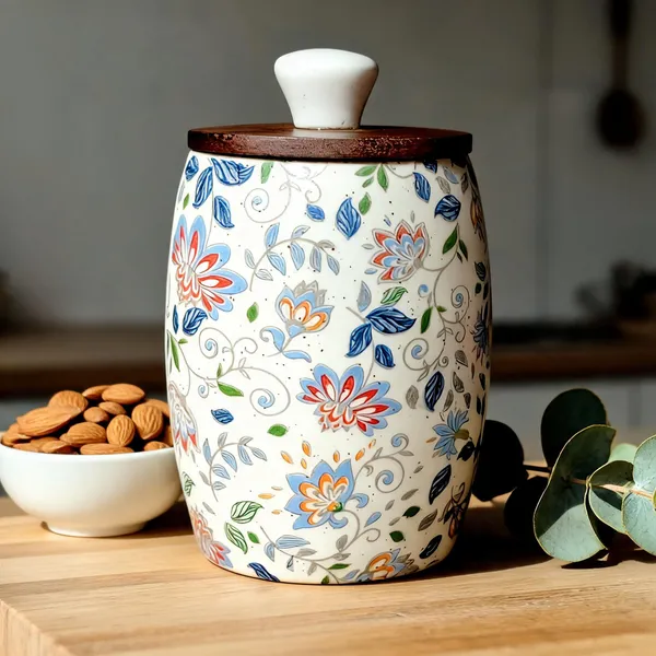 Multicolor_Ceramic_&_Wood_Airtight_Food_Storage_Container