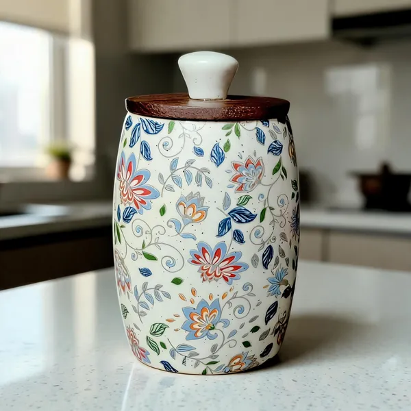 Multicolor_Ceramic_&_Wood_Airtight_Food_Storage_Container