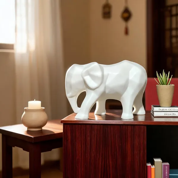 White_Ceramic_Decorative_Figurine