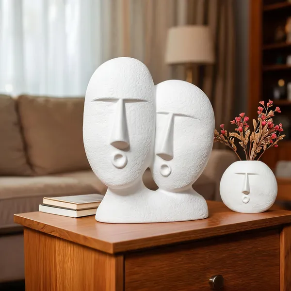White_Ceramic_Decorative_Couple_Sculpture