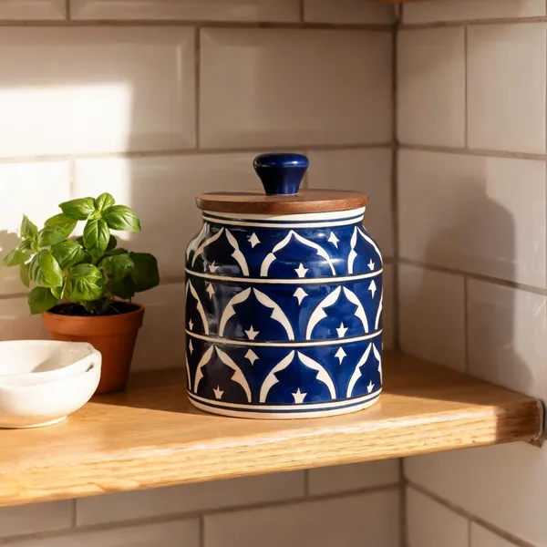 Blue_Ceramic_Airtight_Food_Storage_Container